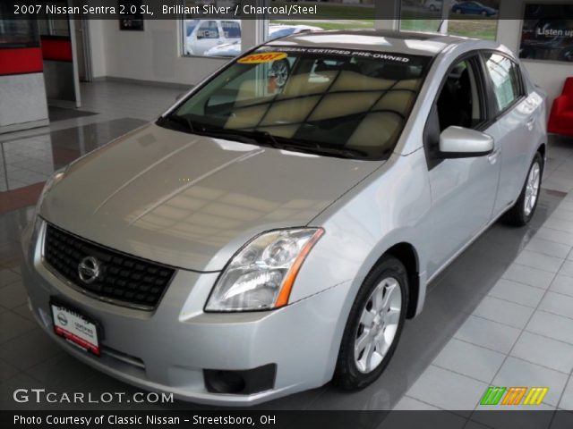 2007 Nissan Sentra 2.0 SL in Brilliant Silver