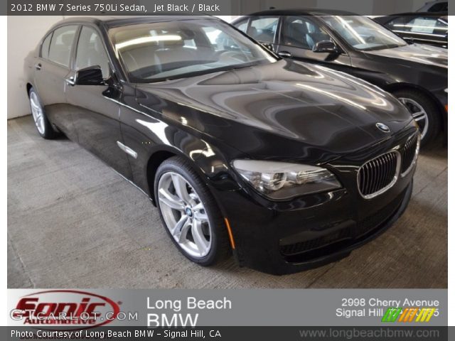 2012 BMW 7 Series 750Li Sedan in Jet Black