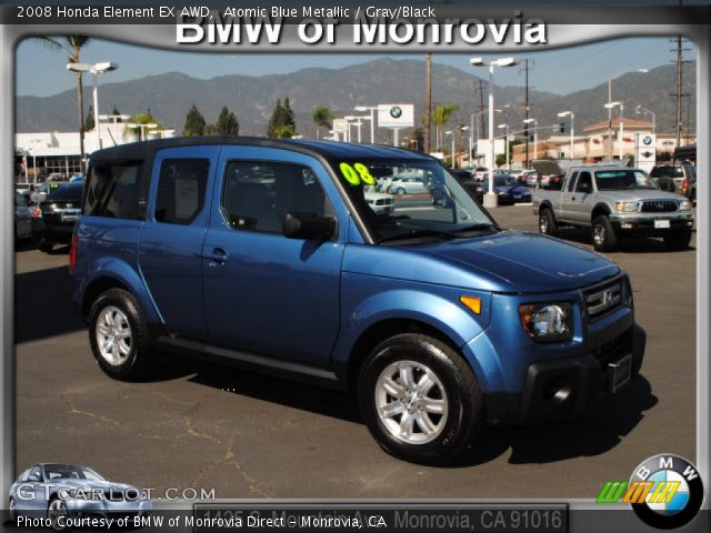 2008 Honda Element EX AWD in Atomic Blue Metallic