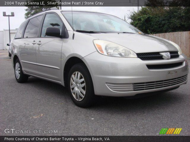 2004 Toyota Sienna LE in Silver Shadow Pearl