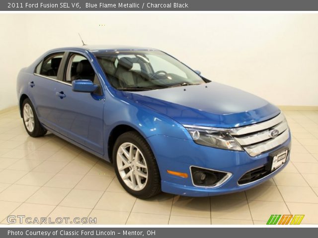 2011 Ford Fusion SEL V6 in Blue Flame Metallic