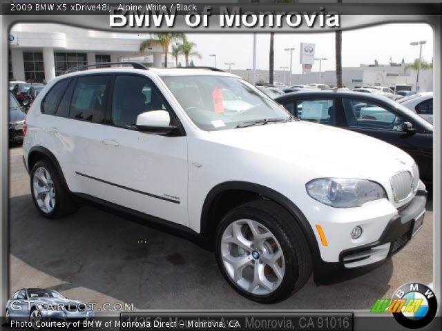2009 BMW X5 xDrive48i in Alpine White