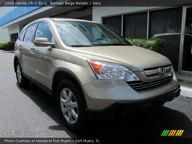 2009 Honda CR-V EX-L in Borrego Beige Metallic