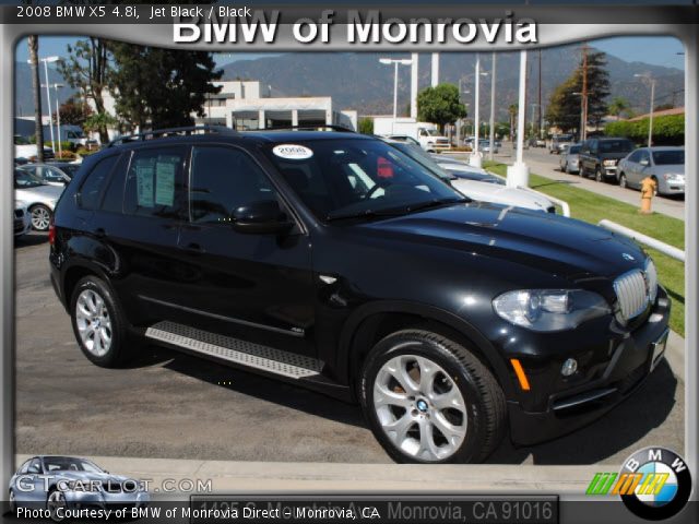 2008 BMW X5 4.8i in Jet Black