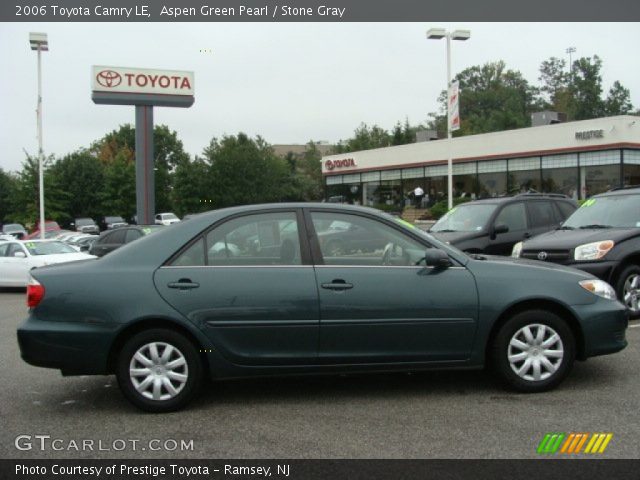 2006 Toyota Camry LE in Aspen Green Pearl