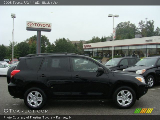 2008 Toyota RAV4 4WD in Black
