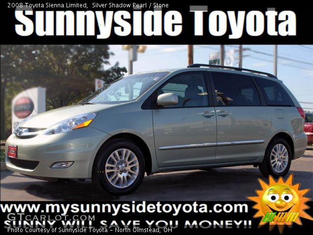 2008 Toyota Sienna Limited in Silver Shadow Pearl