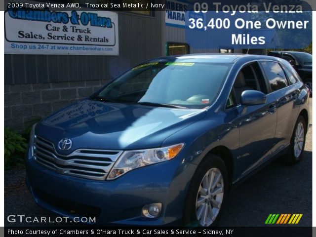 2009 Toyota Venza AWD in Tropical Sea Metallic