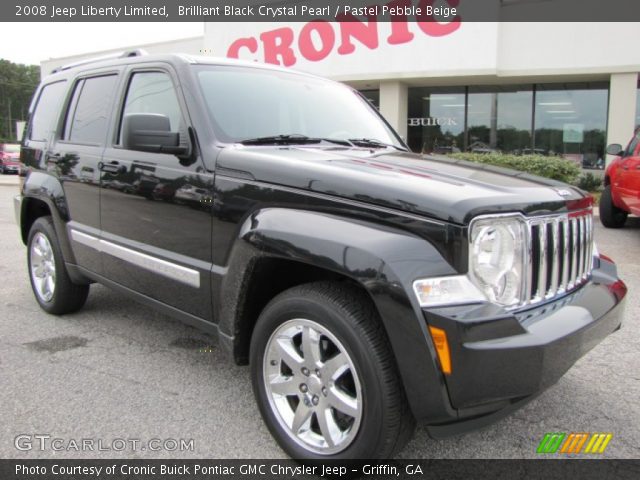 2008 Jeep Liberty Limited in Brilliant Black Crystal Pearl