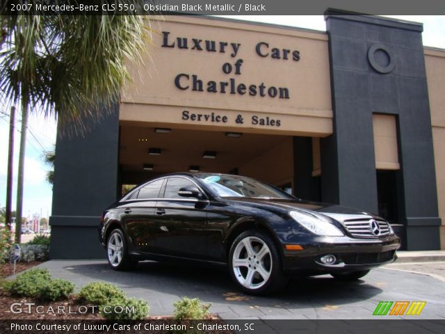 2007 Mercedes-Benz CLS 550 in Obsidian Black Metallic