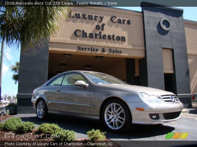 2008 Mercedes-Benz CLK 350 Coupe in Pewter Metallic