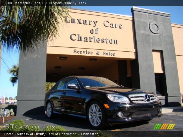 2008 Mercedes-Benz C 300 Sport in Black