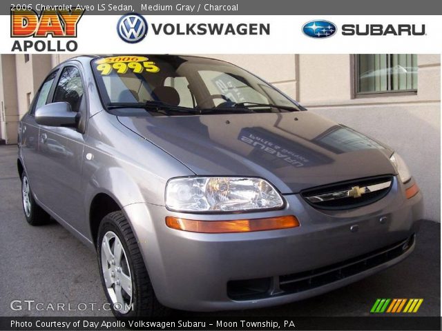 2006 Chevrolet Aveo LS Sedan in Medium Gray
