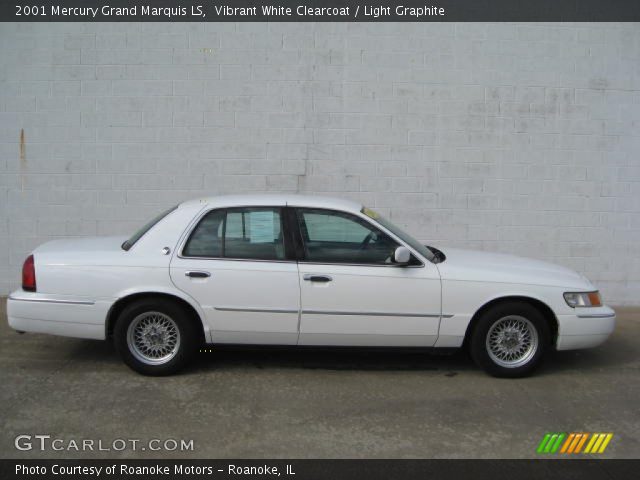 2001 Mercury Grand Marquis LS in Vibrant White Clearcoat