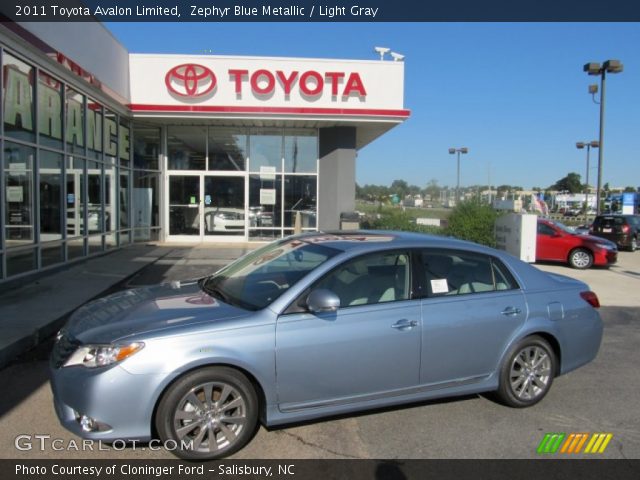2011 Toyota Avalon Limited in Zephyr Blue Metallic