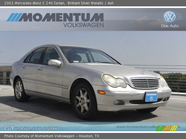 2001 Mercedes-Benz C 240 Sedan in Brilliant Silver Metallic