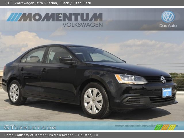 2012 Volkswagen Jetta S Sedan in Black