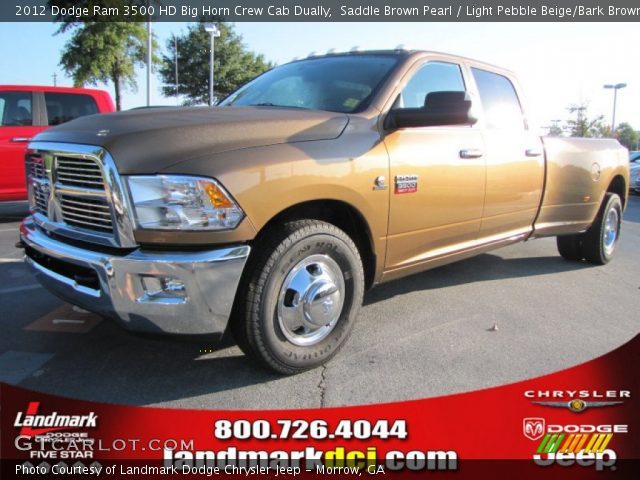 2012 Dodge Ram 3500 HD Big Horn Crew Cab Dually in Saddle Brown Pearl