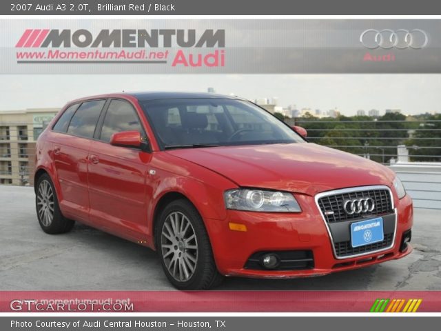 2007 Audi A3 2.0T in Brilliant Red