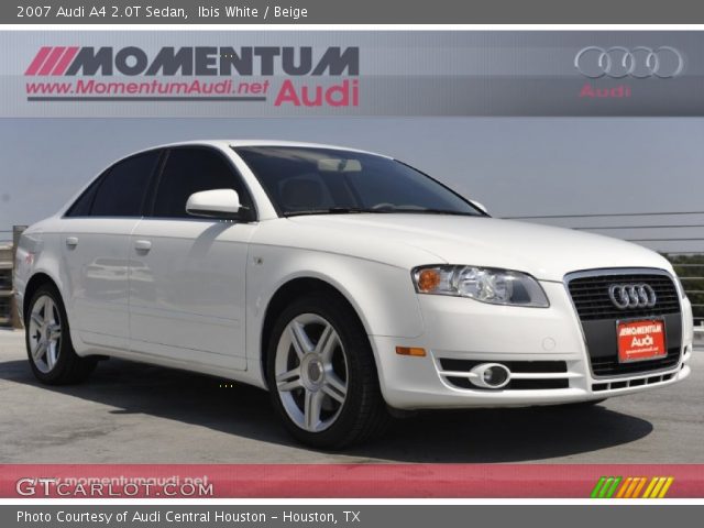 2007 Audi A4 2.0T Sedan in Ibis White