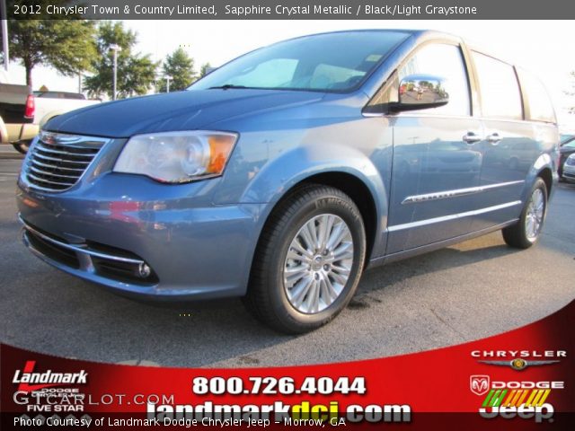 2012 Chrysler Town & Country Limited in Sapphire Crystal Metallic