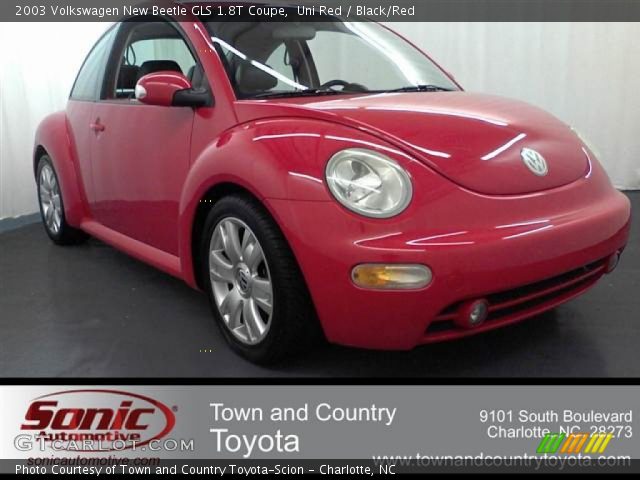 2003 Volkswagen New Beetle GLS 1.8T Coupe in Uni Red