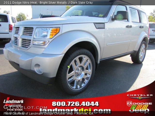 2011 Dodge Nitro Heat in Bright Silver Metallic