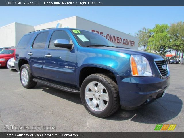 2007 GMC Yukon SLT in Deep Blue Metallic