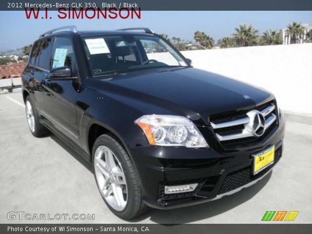 2012 Mercedes-Benz GLK 350 in Black