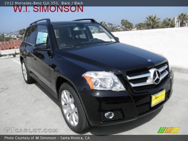 2012 Mercedes-Benz GLK 350 in Black