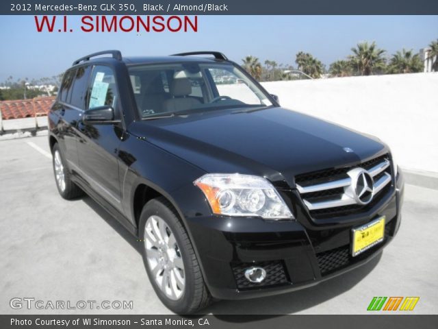 2012 Mercedes-Benz GLK 350 in Black