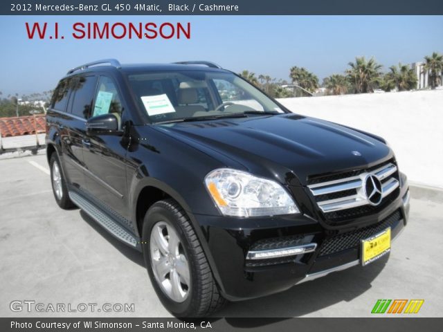 2012 Mercedes-Benz GL 450 4Matic in Black