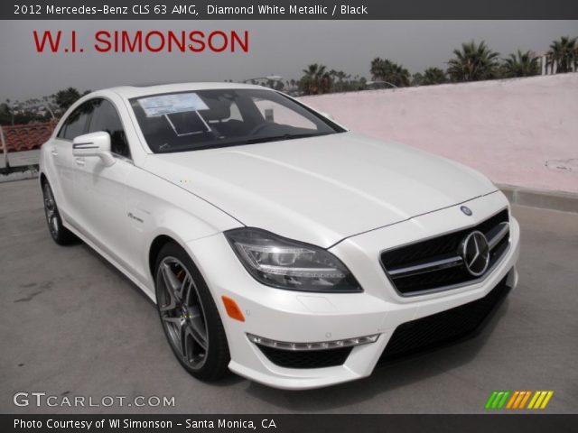 2012 Mercedes-Benz CLS 63 AMG in Diamond White Metallic