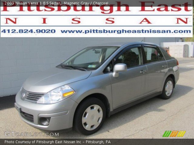 2009 Nissan Versa 1.8 S Sedan in Magnetic Gray