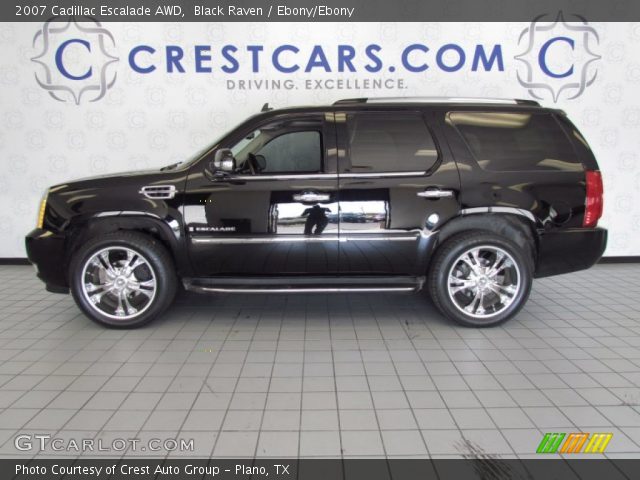 2007 Cadillac Escalade AWD in Black Raven