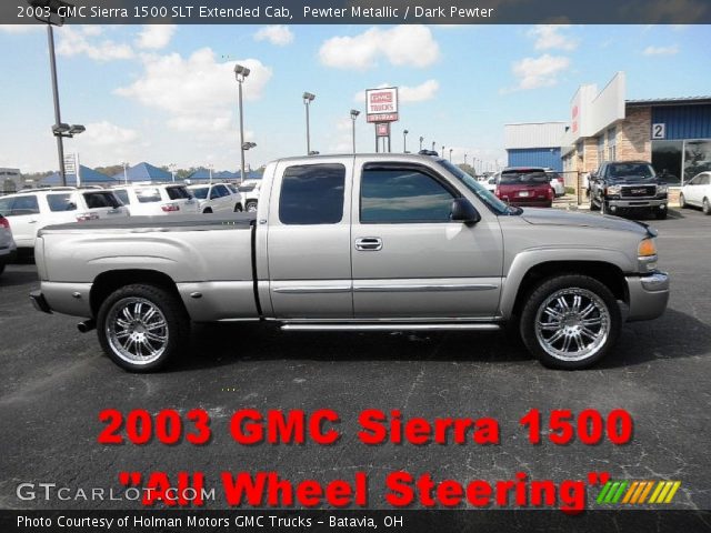 2003 GMC Sierra 1500 SLT Extended Cab in Pewter Metallic