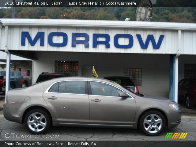 2010 Chevrolet Malibu LT Sedan in Taupe Gray Metallic