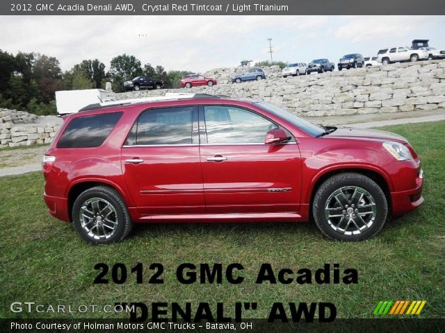 2012 GMC Acadia Denali AWD in Crystal Red Tintcoat