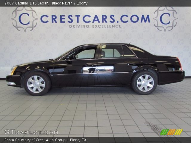 2007 Cadillac DTS Sedan in Black Raven