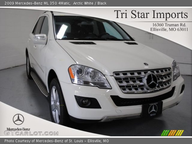 2009 Mercedes-Benz ML 350 4Matic in Arctic White