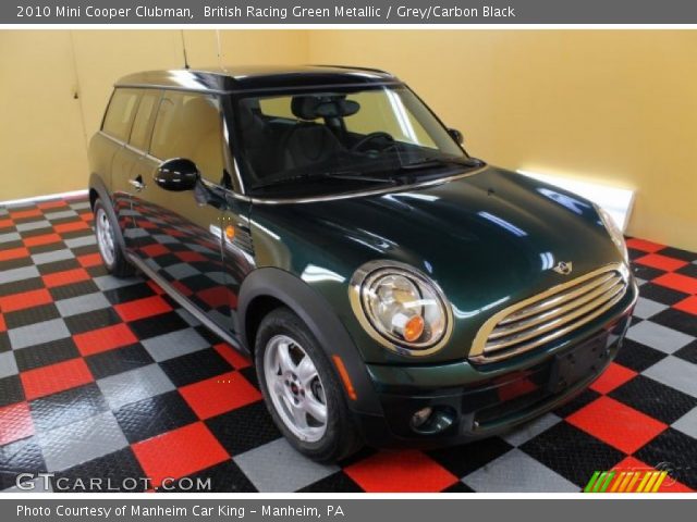 2010 Mini Cooper Clubman in British Racing Green Metallic