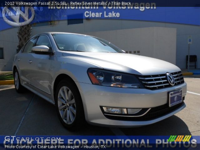 2012 Volkswagen Passat 2.5L SEL in Reflex Silver Metallic