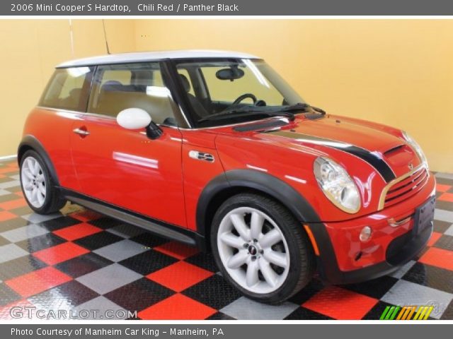 2006 Mini Cooper S Hardtop in Chili Red