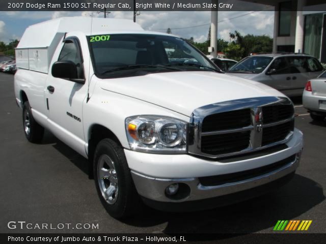 2007 Dodge Ram 1500 SLT Regular Cab in Bright White