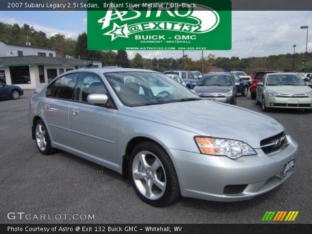 2007 Subaru Legacy 2.5i Sedan in Brilliant Silver Metallic