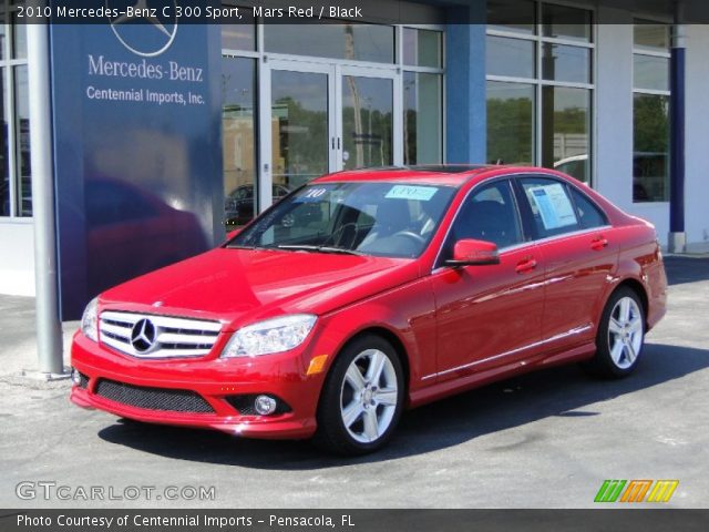 2010 Mercedes-Benz C 300 Sport in Mars Red