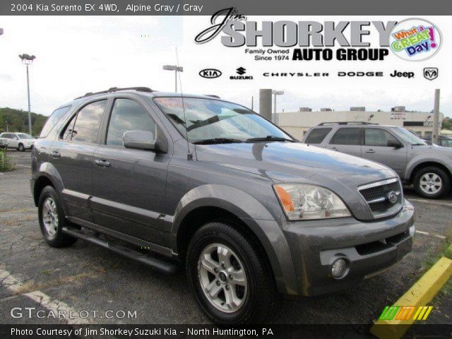 2004 Kia Sorento EX 4WD in Alpine Gray