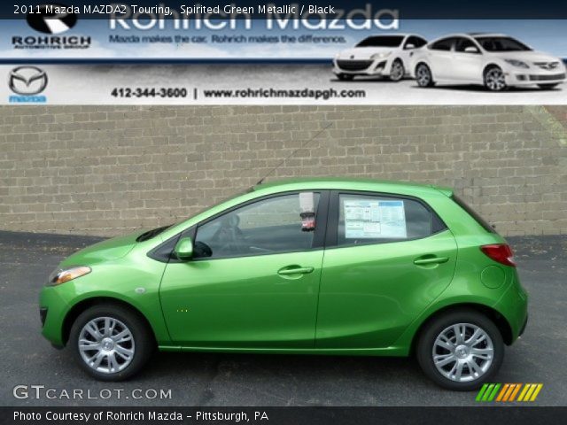 2011 Mazda MAZDA2 Touring in Spirited Green Metallic