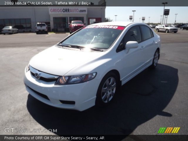 2009 Honda Civic LX Sedan in Taffeta White
