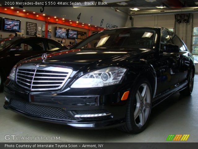 2010 Mercedes-Benz S 550 4Matic Sedan in Black